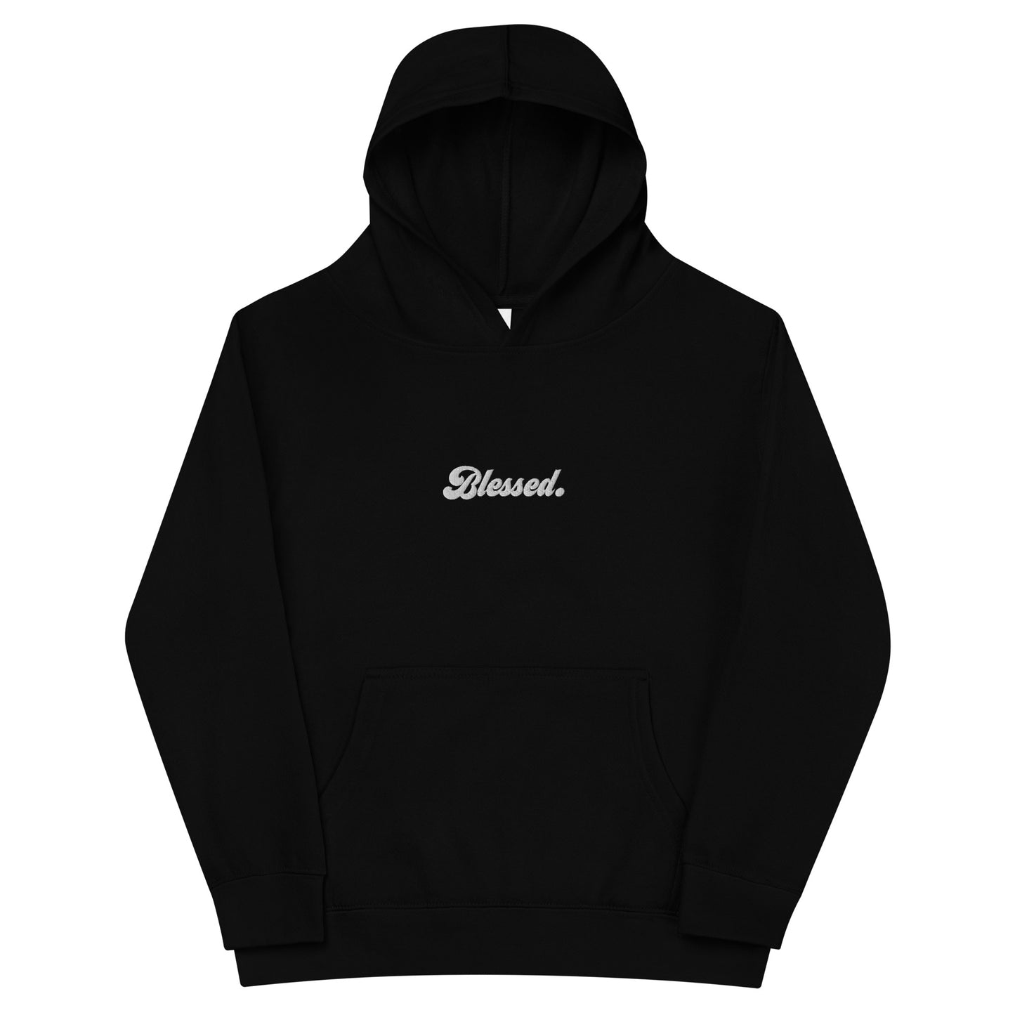 Blessed. - Youth Unisex Embroidered Hoodie