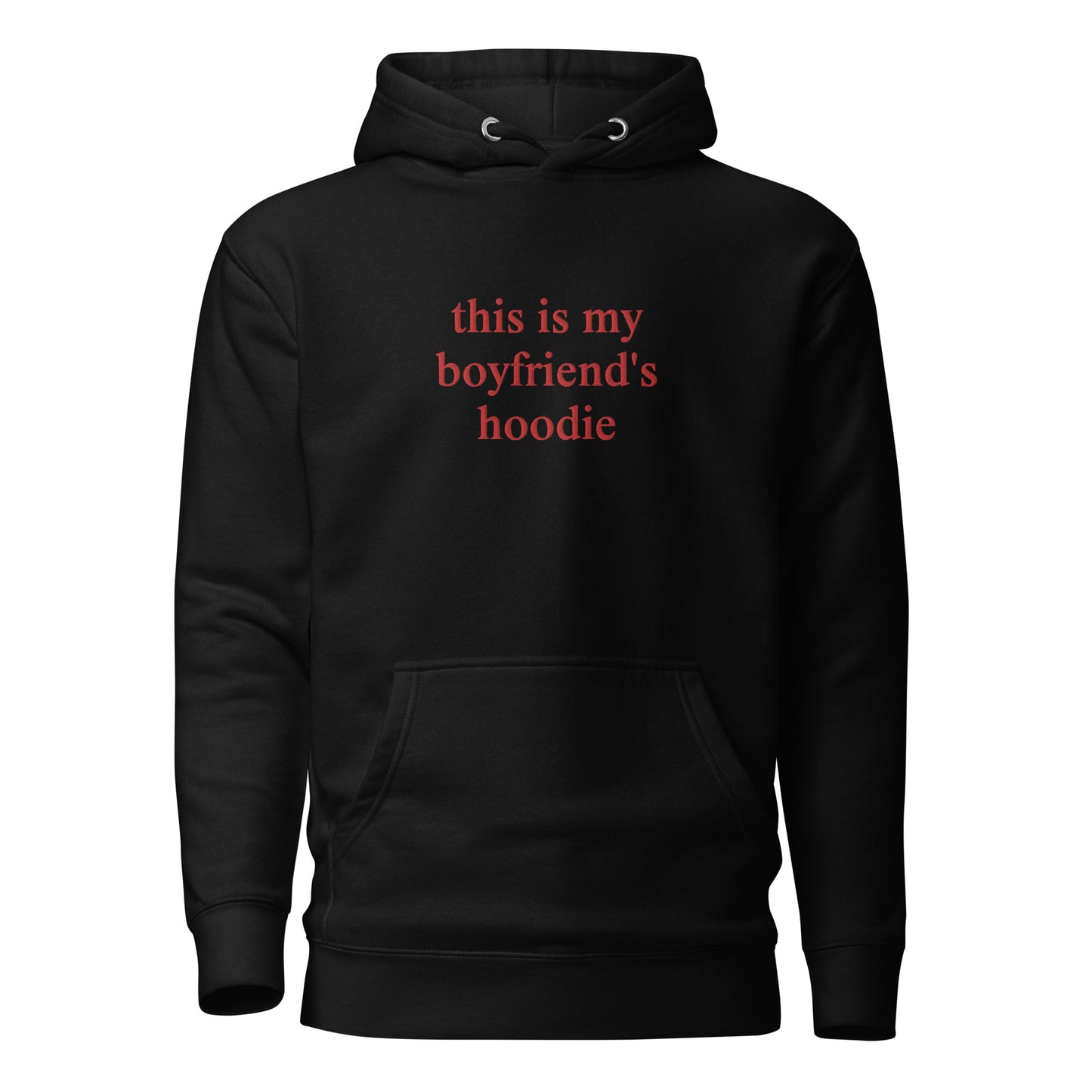 this is my boyfriend's hoodie